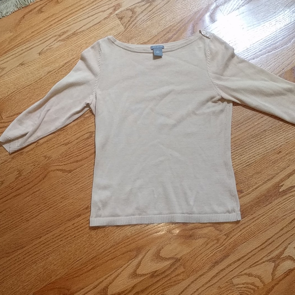 🐾 Ann Taylor 3/4 Sleeve Lightweight Sweater